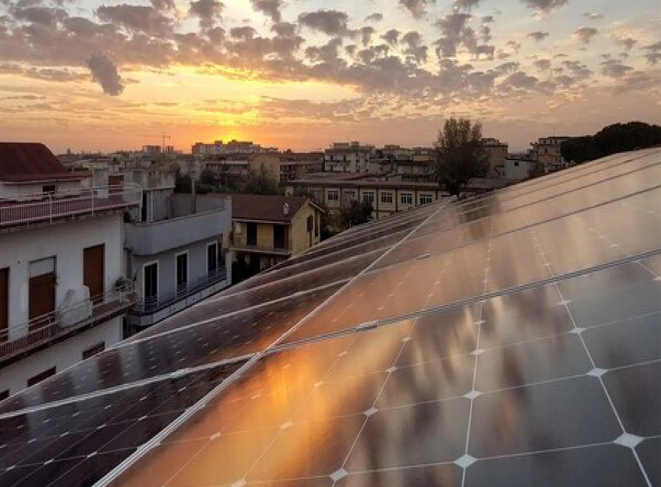 GEON - Impianto residenziale al tramonto